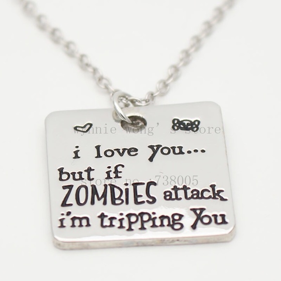 If zombies attack necklace. - Picture 3 of 3